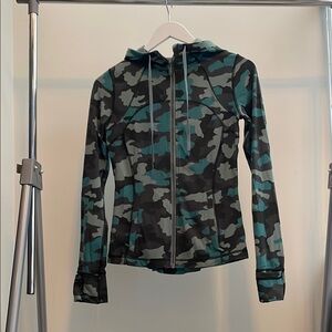 Lululemon Camo Zip-Up Jacket